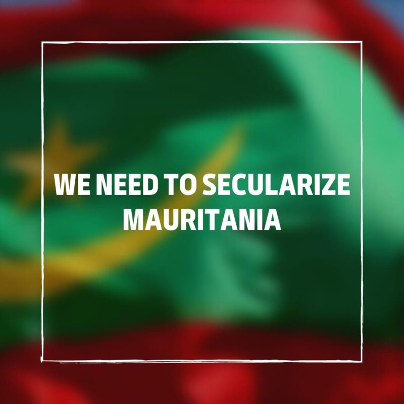 You are currently viewing We need to secularize Mauritania