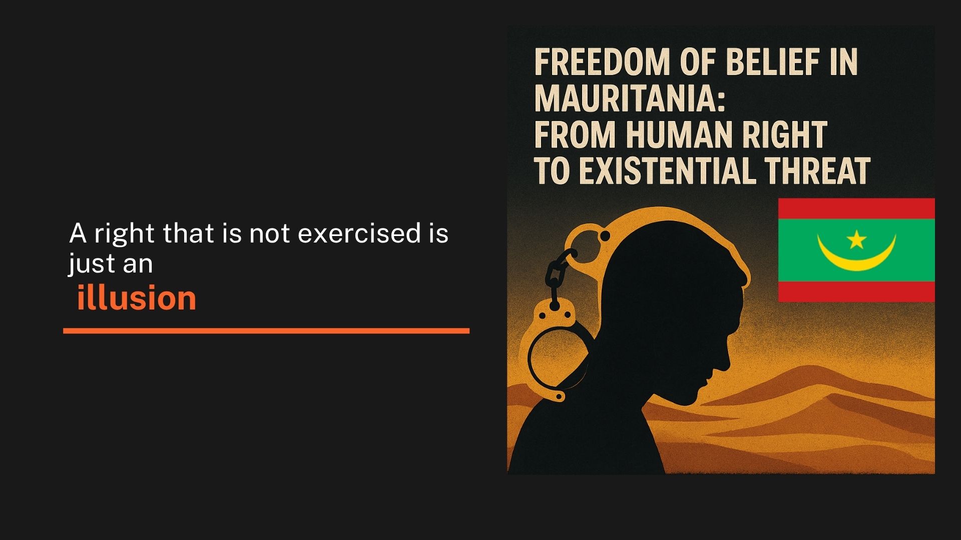 You are currently viewing Freedom of belief in Mauritania: from human right to existential threat